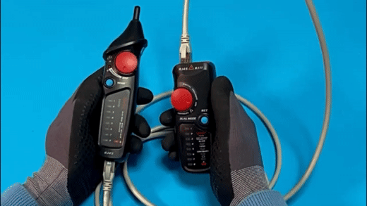 Testeur de câble, détecteur de ligne de traqueur de réseau portable, outil  de mise en réseau de détecteur