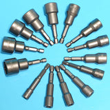 Quelque soit le type de visseuse ou perceuse que vous avez, que ce soit en batterie li-ion, batteries lithium ou batteries lithium-ion, 12 volts, 14 volts, 18 volts avec éclairage LED et aussi un temps de charge des batteries rapide, nos lots d'embouts magnétiques pour les écrous, boulons vis à tête hexagonale s'adapte à toutes situations grâce à leur maniabilité. Ils peuvent trouver leur place facilement à coter de vos mèches, marteau, burineur, perceuses à percussion, ponceuse.