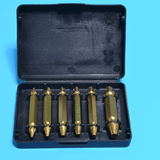 Optez pour cette petite boite d'extracteur de vis foirée ou abîmée. Un petit coffret indispensable dans votre boite à outils à coté de quincaillerie comme boulonnerie, rondelle, vis de fixation, tige filetée, goujon, boulon à tête, embouts de vissage, vis sans tête, boulons et écrous, porte embouts, vis terrasse, vis spéciale, goupille.