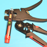 Une panne électrique ? Oubliez le multimètre ! Ce détecteur de tension permet de savoir rapidement s'il y a du courant par un simple contact sur votre circuit électrique en basse tension. Il peut s'opérer sur : un interrupteur, bornes, alimentation électrique, boîtier, domotique, parafoudre, interrupteur différentiel, contacteur, vmc, prise de courant, fusible, appareil électrique, tableaux électriques, disjoncteur différentiel, courant alternatif ou courant continu. 